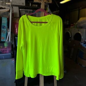 Vibrant Neon Green Women's Top